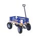 Berlin Big-Foot Kid s Wagon by AmishToyBox.com - Perfect Wagon for Children and Toddlers - Amish Made in Ohio USA - 10 No-Flat Tires Blue