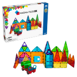 MAGNA-TILES DX 48-Piece Magnetic Construction Set The ORIGINAL Magnetic Building Brand