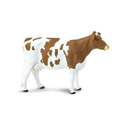 Safari Ltd Ayrshire Cow Toy Figure