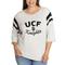 Women's Ash UCF Knights Sabrina 3/4-Sleeve Jersey T-Shirt