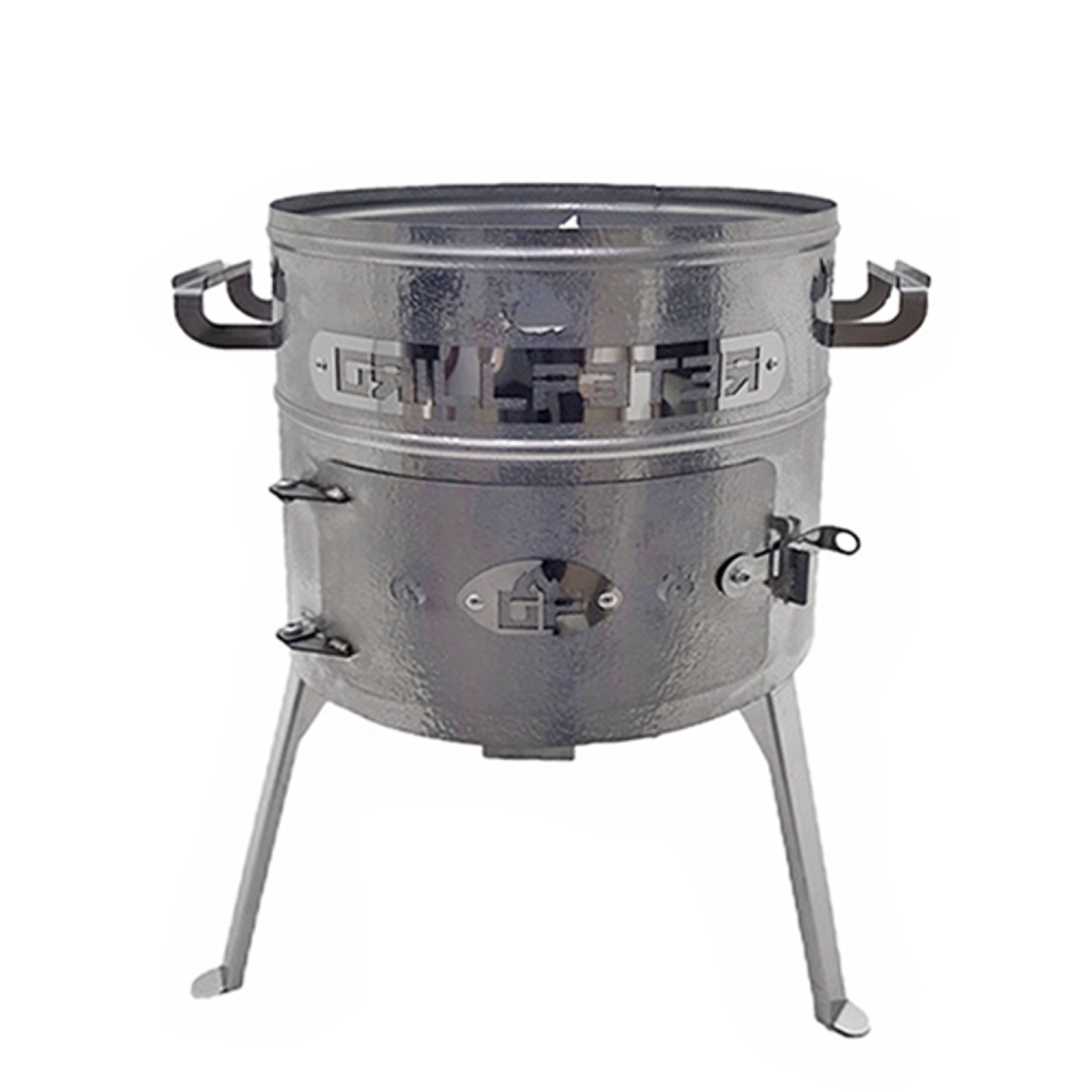 Grillpeter Utschak Aidos Edelstahl 1,5mm geriffelt für Kazan 8-10 Liter Uchag D36 cm Image