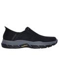 Skechers Men's Slip-ins RF: Respected - Holmgren Slip-On Shoes | Size 7.5 | Black | Textile | Machine Washable