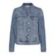 VERO MODA Damen Jacke 10279789 Medium Blue Denim S