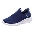 Skechers Women's, Slip-ins: Ultra Flex 3.0 - Smooth Step Sneaker - Wide Width Navy 6 W