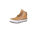 Converse Leather Boot Mid lining Pinecone Brown 134478C, Schuhe Damen Leiste 10A:38