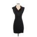 Guess Cocktail Dress - Bodycon: Black Solid Dresses - Women's Size 5