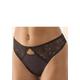 Tanga LASCANA Gr. 44/46, schwarz Damen Unterhosen String Tangas