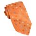 Michael Kors Accessories | Michael Kors Orange Textured Necktie Neck Tie | Color: Orange | Size: Os