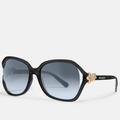 Coach Accessories | New! Coach Flower Sunglasses In Black | Color: Black | Size: Os