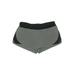 Champion Athletic Shorts: Gray Color Block Activewear - Women's Size Large