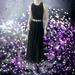 Kate Spade Dresses | Nwt Kate Spade Belted Chiffon Maxi Dress Size 2 $498 | Color: Black | Size: 2