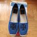 Tory Burch Shoes | New! Tory Burch Weston Flat Espadrilles | Color: Blue | Size: 9