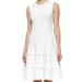 Kate Spade Dresses | Kate Spade Fringe Trim Knit White Dress Size Small | Color: White | Size: S