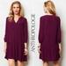 Anthropologie Dresses | Anthropologie Maeve Galina Drop Waist Tunic Dress Small | Color: Purple | Size: S