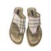 Burberry Shoes | Burberry Womens Nova Espadrilles Wedges Sandals 41 Pink Brown Check Slide On | Color: Brown/Pink | Size: 41