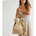 Free People Bags | Euc Free People Valencia Studded Tote | Color: Tan | Size: Os