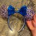 Disney Accessories | Disney World 50th Anniversary Passholder Ears | Color: Blue/Gold | Size: Os