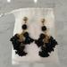 J. Crew Jewelry | J. Crew Black Beaded Earrings | Color: Black | Size: Os
