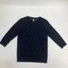 J. Crew Sweaters | J Crew Wool Polka Dot Crew Neck Sweater - Size Small | Color: Blue/White | Size: S
