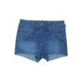 American Eagle Outfitters Denim Shorts: Blue Print Bottoms - Women's Size 4 - Medium Wash