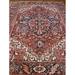 HERAT ORIENTAL 1920s Antique Persian Heriz Wool Rug - 8'2" x11'5"