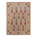 Overton Hand Knotted Wool Vintage Inspired Traditional Mogul Brown Area Rug - 9 x 12