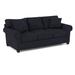Edgecombe Furniture Grace 86" Sleeper Sofa Bed w/ Reversible Cushions Other Performance Fabrics in Indigo | Wayfair 48406PFLUCAR