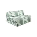 Viking Choice - Matelas Pliable - Housse Lavable - 200cm x 90cm x 15cm - Bio - Blanc gris