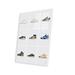 iCanvas Travis Scott Sneaker Collection Print On Acrylic Glass Plastic/Acrylic in Gray/Green/White | 24 H x 16 W x 0.25 D in | Wayfair