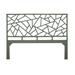 David Francis Furniture Tiffany Wicker/Rattan Open-Frame Headboard Wicker/Rattan in Brown | King | Wayfair B4300-K-S171