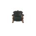 Accent Chair - Bloomsbury Market Aizley 38" Wide Tufted Faux Leather in Brown | 45 H x 38 W x 46 D in | Wayfair 843DDAA4D7D1426082F5000A0C3A82AB