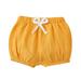 Uniforms Shorts 12 Month Shorts Girl Baby Girls Boys Solid Spring Summer Ruffle Fashion Shorts Clothes