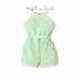 YDOJG Baby Girls Bodysuits Summer Girl Rompers Toddler Sleeveless Solid Girls Solid Color Sling Jumpsuit Rustic Styles Jumpsuit For 3-4 Years