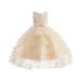 Summer Dresses For Girls 2023 New Children S Lace Wedding Skirt Princess Attended The Party To Attend The Event Elegant And Sweet Formal Dress