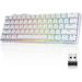 Mechanical Keyboard Hot-swappable Wired/Bluetooth 5.0/2.4G Wireless Keyboard with RGB Backlit for Windows & Mac PBT Keycaps Gateron G Yellow Pro Switch