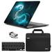 IBENZER 2022 2021 MacBook Air 13 inch Case M1 A2337 A2179 A1932 Hard Shell Case & Sleeve Bag & Keyboard Cover & Type C for Apple Mac Air 13 with Touch ID (2018-2022) Dragon W-AT13-DRN+3