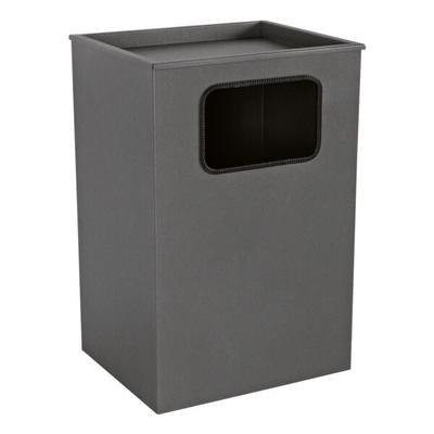 SZ Metall Standaschenbecher Stahlblech 28 Liter grau, 40x62x43 cm Image