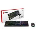 MSI Vigor Backlit RGB Dedicated Hotkeys Anti-Ghosting Mechanical Feel Gaming Keyboard & Gaming Mouse Combo (Vigor GK30 Combo US)