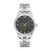 Bulova Black Appalachian State Mountaineers Stainless Steel Corporate Collection Watch