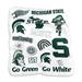 Michigan State Spartans 50'' x 60'' Native Raschel Plush Throw Blanket