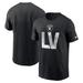 Men's Nike Black Las Vegas Raiders Local Essential T-Shirt