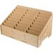 Wooden Desktop Storage Box Wooden Desktop Storage Box 24 Grids Cell Phone Management Display Case