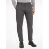 Chinohose TOMMY HILFIGER "Chino Denton 1985 PIMA CO", Herren, Gr. 34, Länge 32, grau (schwarzgrau), Obermaterial: 96% Baumwolle, 4% Elasthan, casual, normal, Hosen