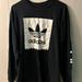 Adidas Shirts | Adidas Long Sleeve Shirt | Color: Black/White | Size: L