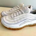 Nike Shoes | *Rare* M-8.5 W-10 Nike Air Max 97 White Gum Dj2740-100 Mens Or Womens Shoes | Color: White | Size: 8.5