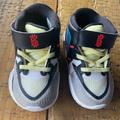 Nike Shoes | Nike High Top Shoes In A Size 6c (Toddler) | Color: Black/Gray | Size: 6bb