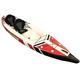 JBAY.ZONE Kayak Kanu aufblasbar Zweisitzer V-Shape Duo 426x89cm Drop-Stitch hoher Druck