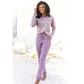 Pyjama VIVANCE DREAMS Gr. 40/42, lila Damen Homewear-Sets Pyjamas