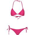 Bügel-Bikini URBAN CLASSICS "Damen Ladies Recycled Triangle Bikini" Gr. L, N-Gr, lila (brightviolet) Damen Bikini-Sets Ocean Blue