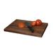 CONSDAN Cutting Board, Prefinished Butcher Block Cutting Board Solid Walnut Edge Grain Cutting Board Wood in Brown | 16 H x 12 W x 1 D in | Wayfair